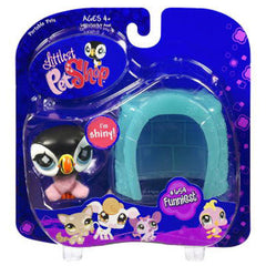 Littlest Pet Shop Portable Pets #654 Funniest Puffin with Igloo